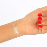 Swatch of Glitter Dust Golden-101